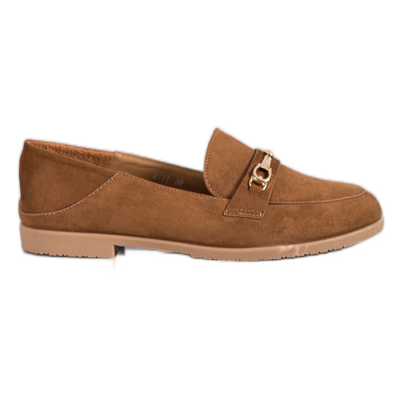 SHELOVET Suede Lords ruskea