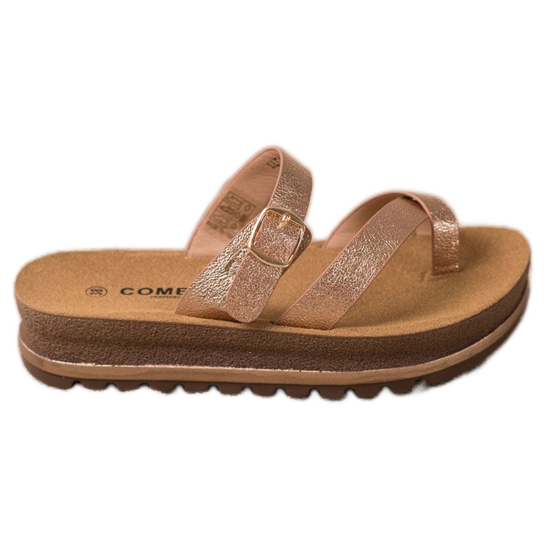 Comer Tossut muotialustalla keltainen