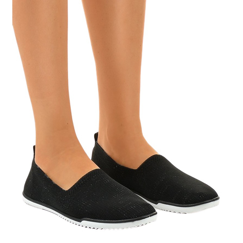 Mustat GF-HJS12-1 Lycra Slip-On lenkkarit