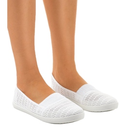 Valkoiset CB1711-9 avoimet lenkkarit valkoinen