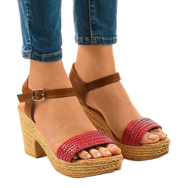 Punaiset korkokengät 150-614 punainen