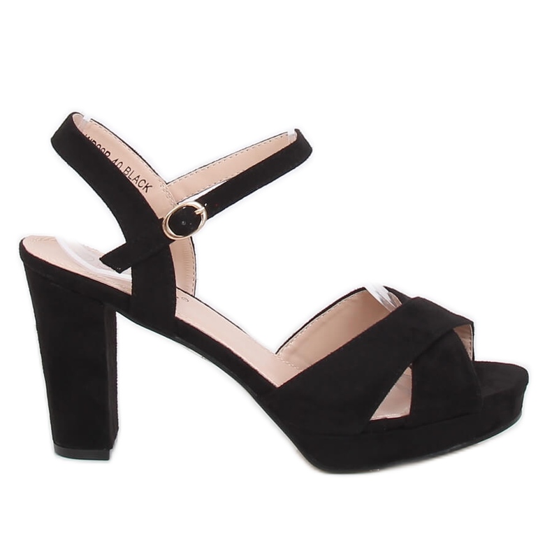 Mustat korkokengät WD99P Musta