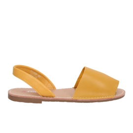 Naisten hunajasandaalit TU150P Keltainen