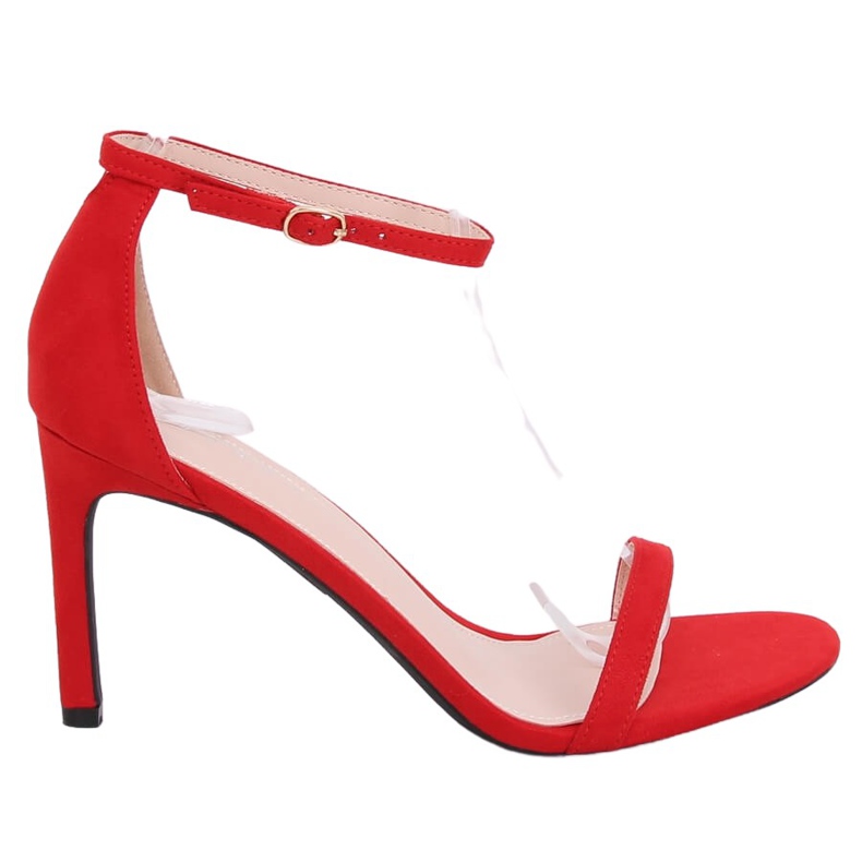 Punaiset sandaalit korkokengissä NF-31P Red punainen
