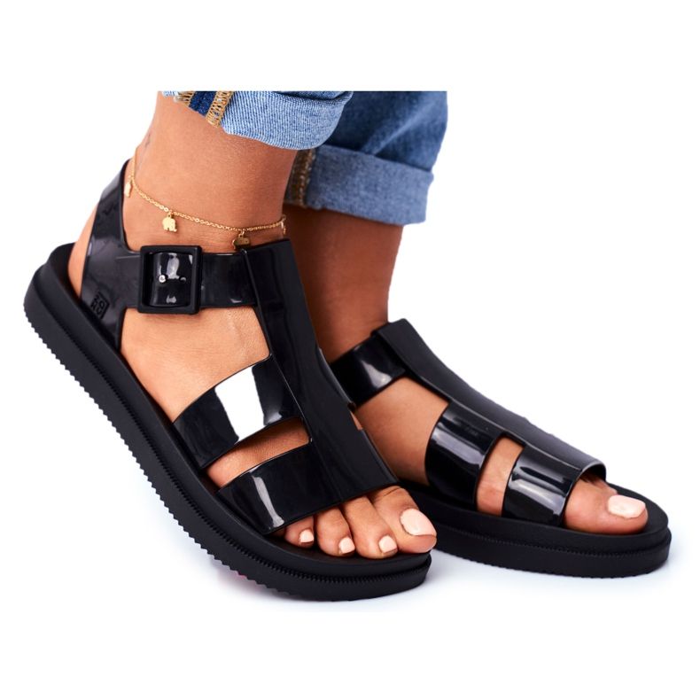 Naisten tuoksuvat kumisaappaat ZAXY Black FF285024 musta