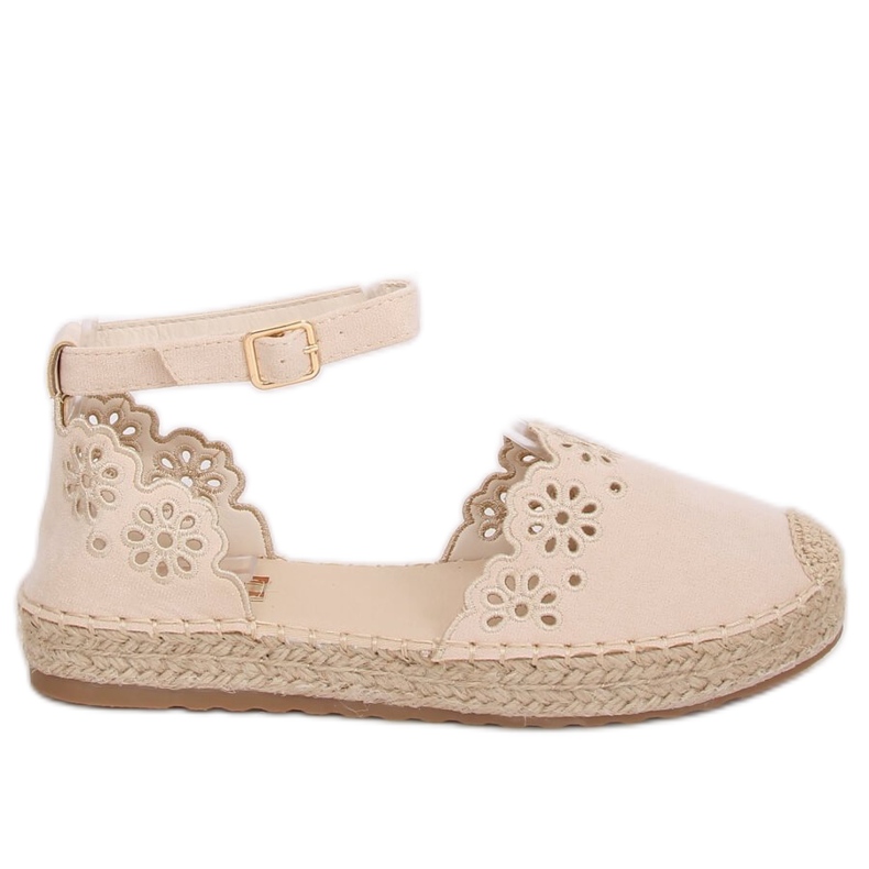 Beige, avoimet espadrillit JH119 Beige