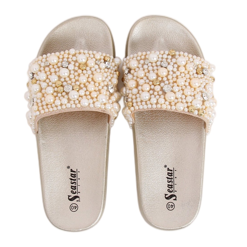 Tossut helmillä BG66 Gold kultainen