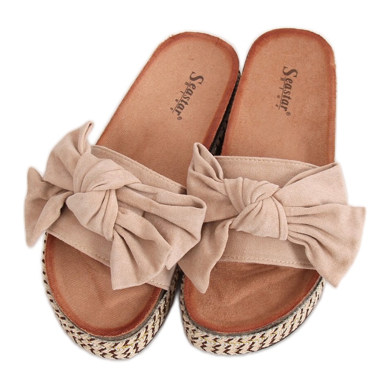 Korkeat pohjatossut beige CK137P Beige