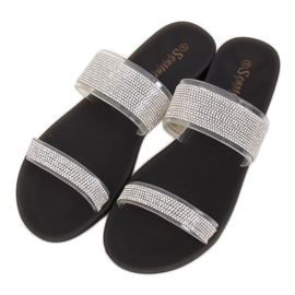 Mustat silikoniset varvastossut BG51 Musta