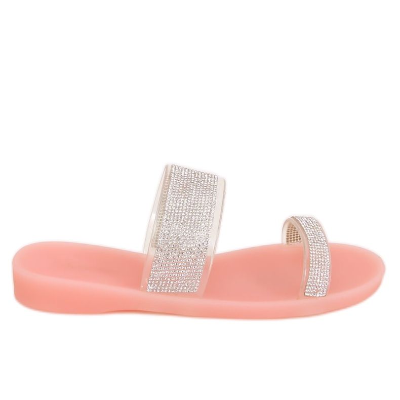 Vaaleanpunainen BG51 Vaaleanpunaiset silikonitossut