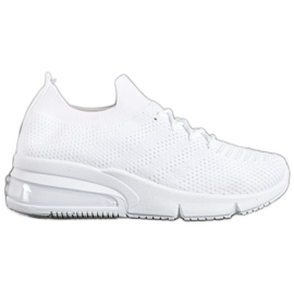 SHELOVET Valkoiset tekstiilikengät valkoinen