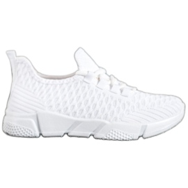 SUPER COOL Valkoiset tekstiilikengät valkoinen