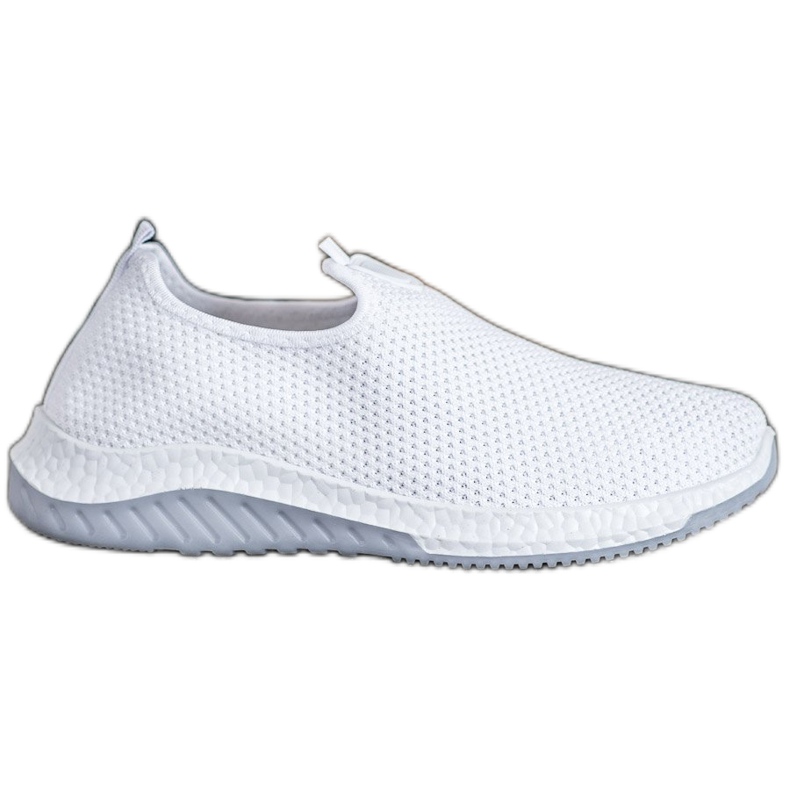 Renda Openwork Slipons alustalla valkoinen