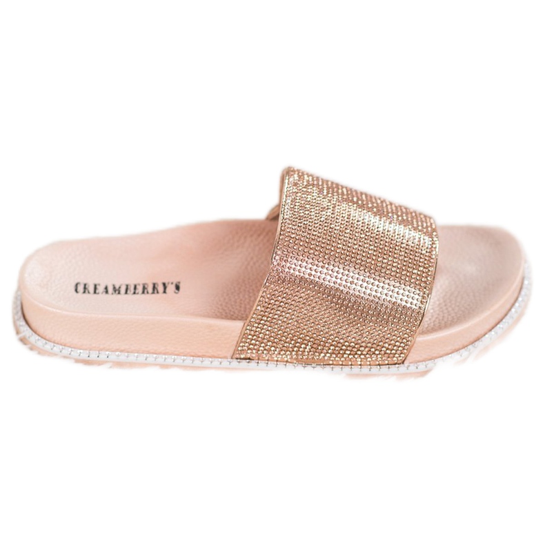 Creamberry'S Kultaiset tossut kristalleilla kultainen