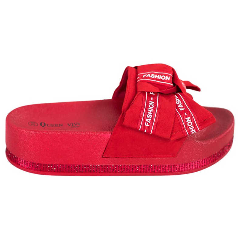 Queen Vivi Punaiset muotitossut punainen
