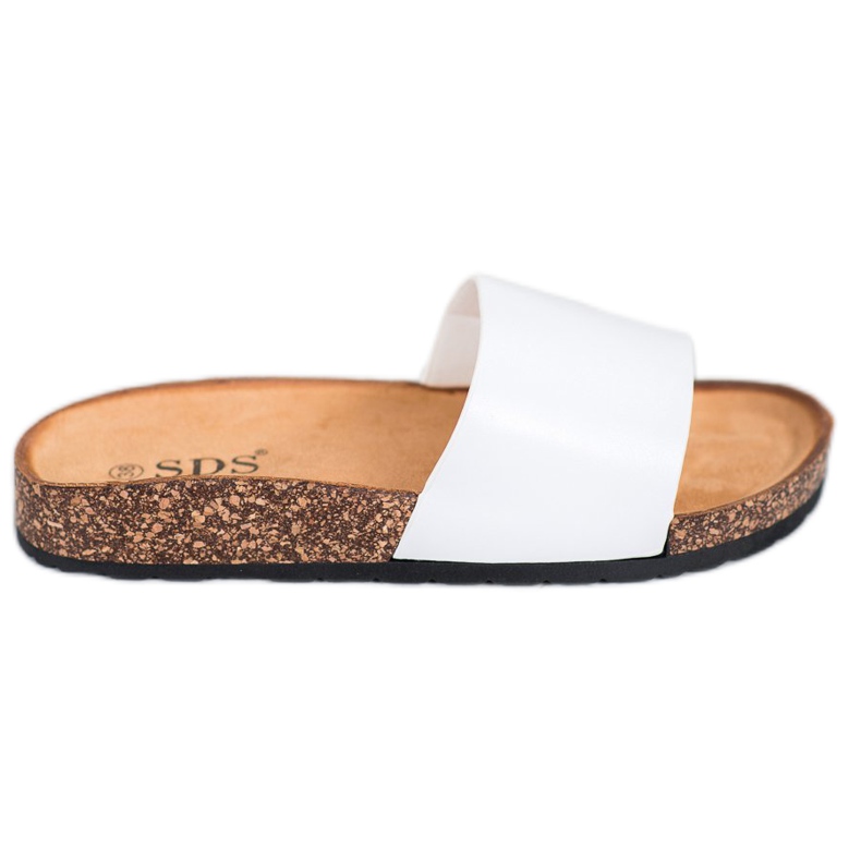 SDS Klassiset tossut valkoinen