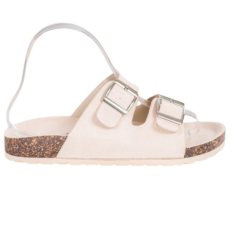 Queentina Mukavat tossut soljella ruskea