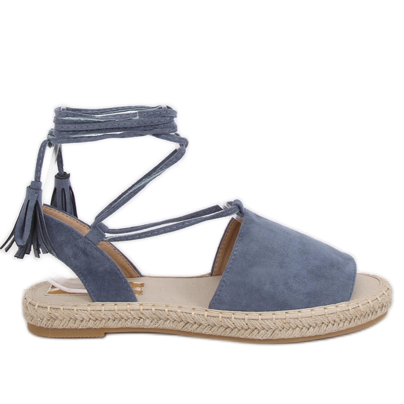 Siniset naisten espadrillit BB25 Blue sininen