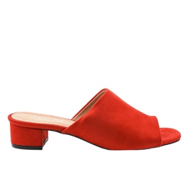 Punaiset korkokengät sandaalit 77-91 punainen