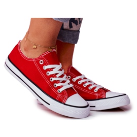 PS1 Naisten klassiset lenkkarit Punainen Omerta PS1 Naisten klassiset lenkkarit Punainen Omerta