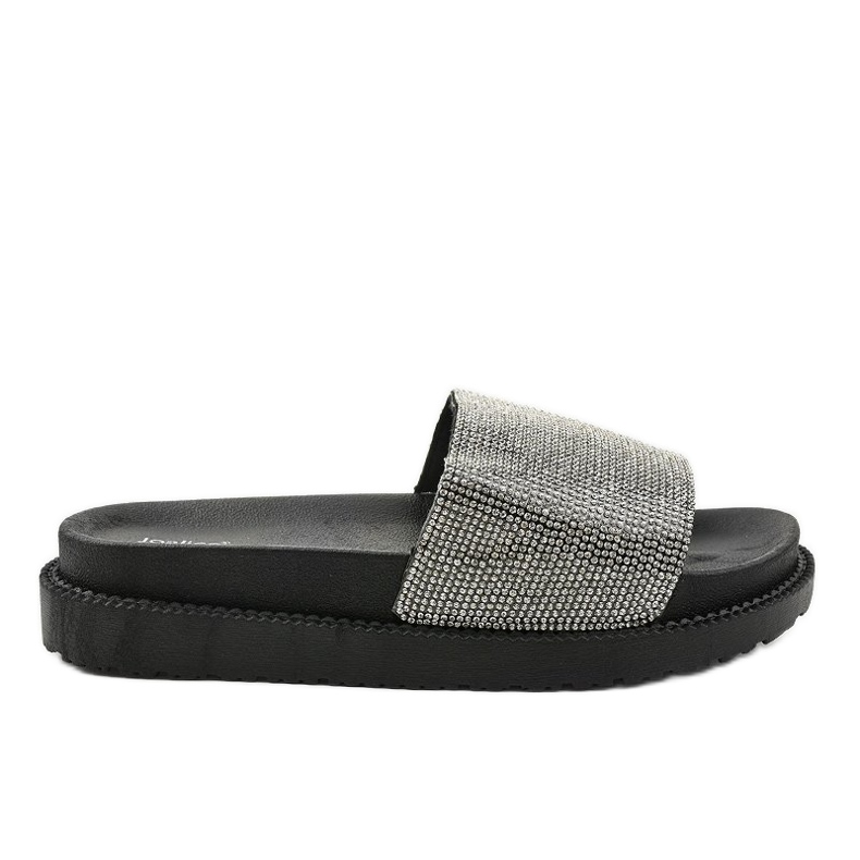 Mustat tossut paljeteilla SF-01