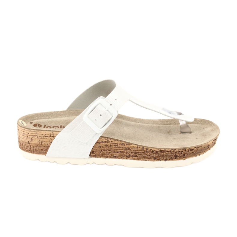 Anatomiset Inblu NM020 naisten anatomiset varvastossut valkoinen