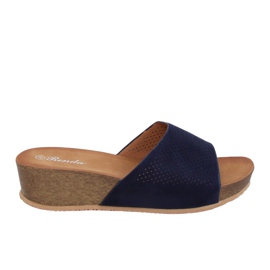 Tummansiniset tossut 10-238 D.BLUE tummansininen