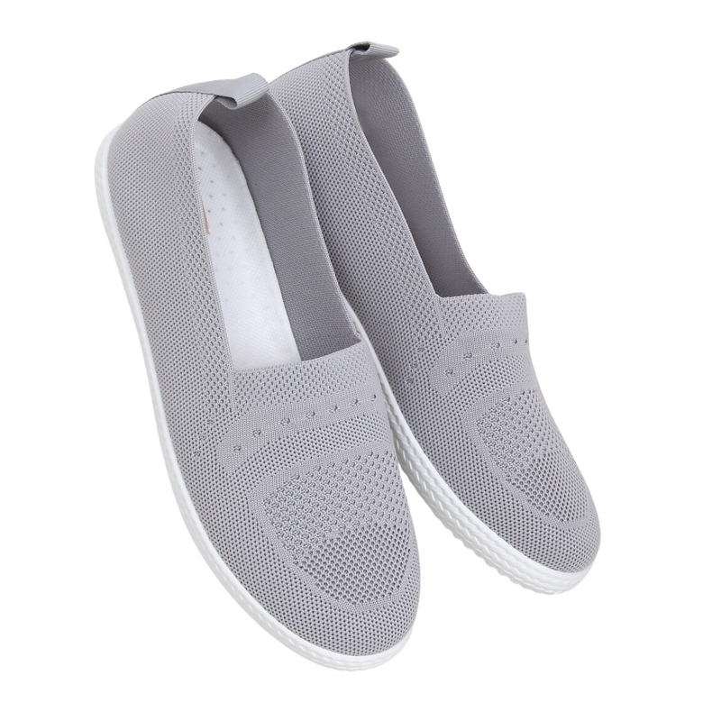 Harmaat Naisten harmaat lenkkarit ZK097 Grigio