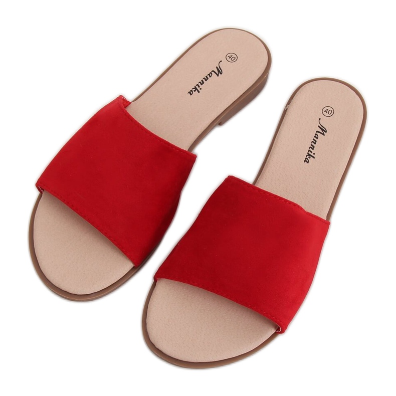 Punaiset naisten punaiset tossut WL1606 Punainen