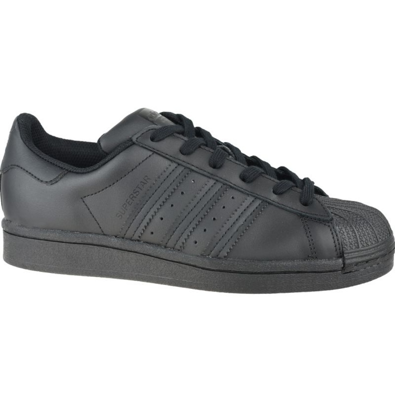 Adidas Superstar Jr FU7713 kengät musta harmaa