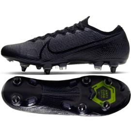 Nike Mercurial Vapor 13 Elite SG-Pro Ac M AT7899-010 jalkapallokengät monivärinen musta