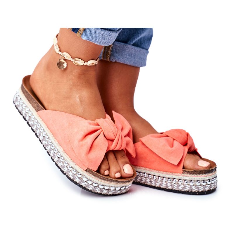 Naisten korkeat tossut Coral Mortigo vaaleanpunainen