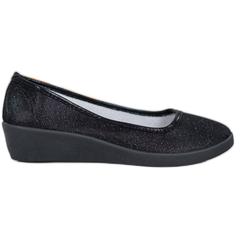 Lgm Musta ballerina glitterillä
