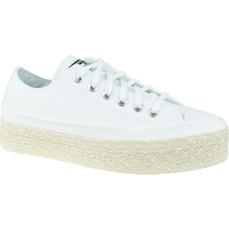 Converse Chuck Taylor Aspadrille W 567686C valkoinen harmaa