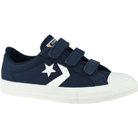 Converse Star Player Low Kids 667547C kengät tummansininen harmaa