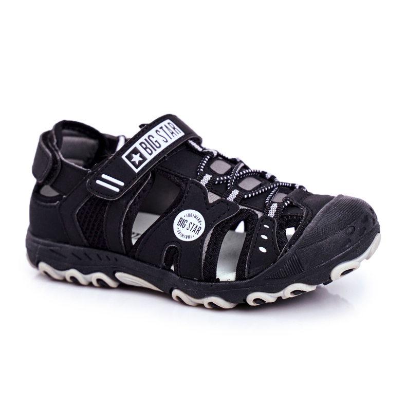 Lasten sandaalit Big Star Velcro Black FF374210 musta