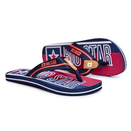 Miesten tossut Varvastossut Big Star Navy Blue FF274A471 sininen