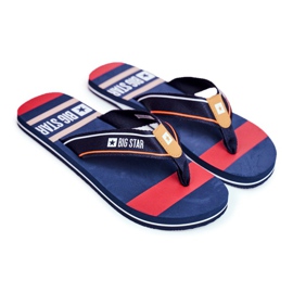 Miesten tossut Varvastossut Big Star Navy Blue FF274A459 tummansininen