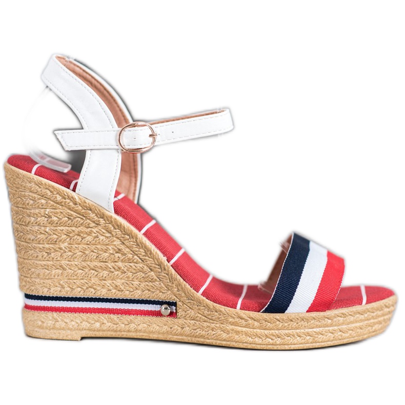 Yes Mile Sandaalit värikkäillä raidoilla monivärinen