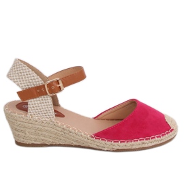 Espadrillit fuksiakiiloissa S-820 Fushia vaaleanpunainen