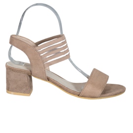 Filippo Slip-on sandaalit postissa ruskea