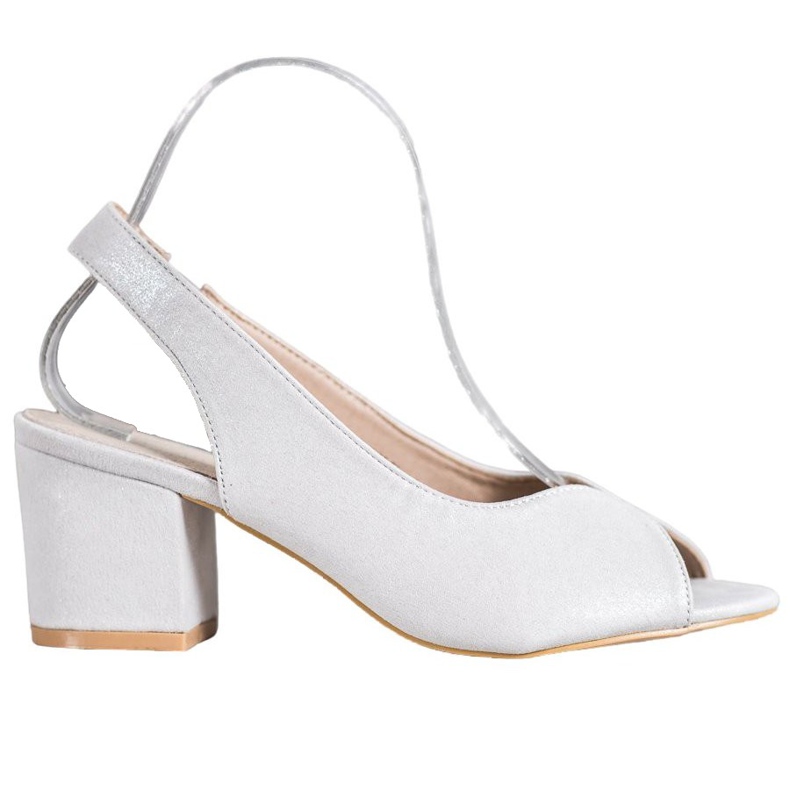 Filippo Rento korkeakorkoiset sandaalit harmaa