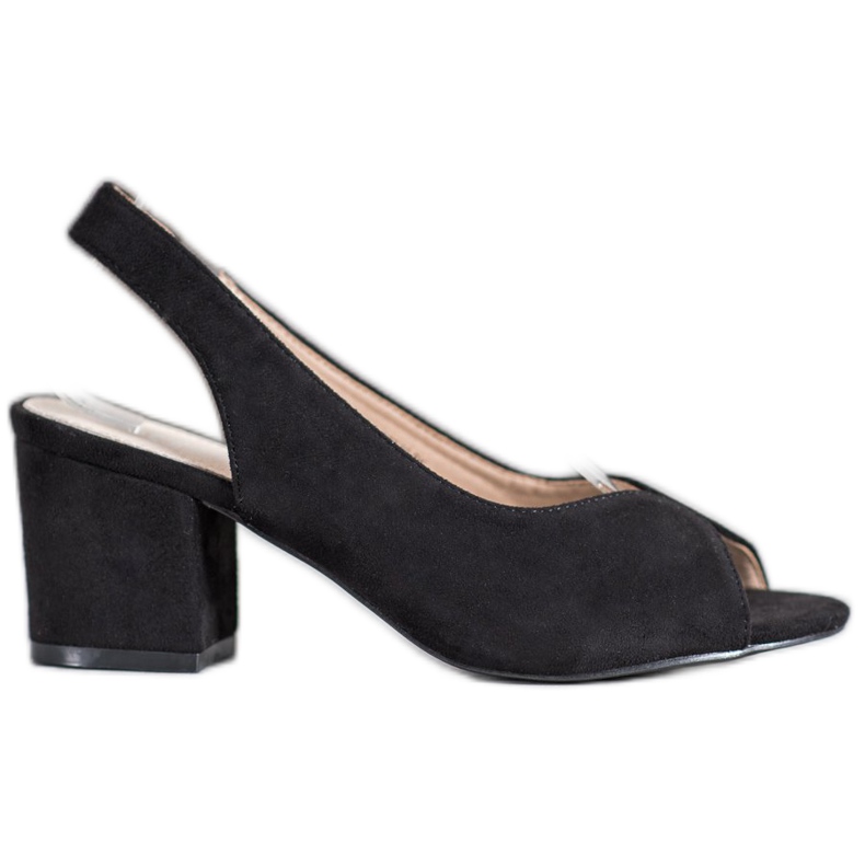 Filippo Rento korkeakorkoiset sandaalit musta