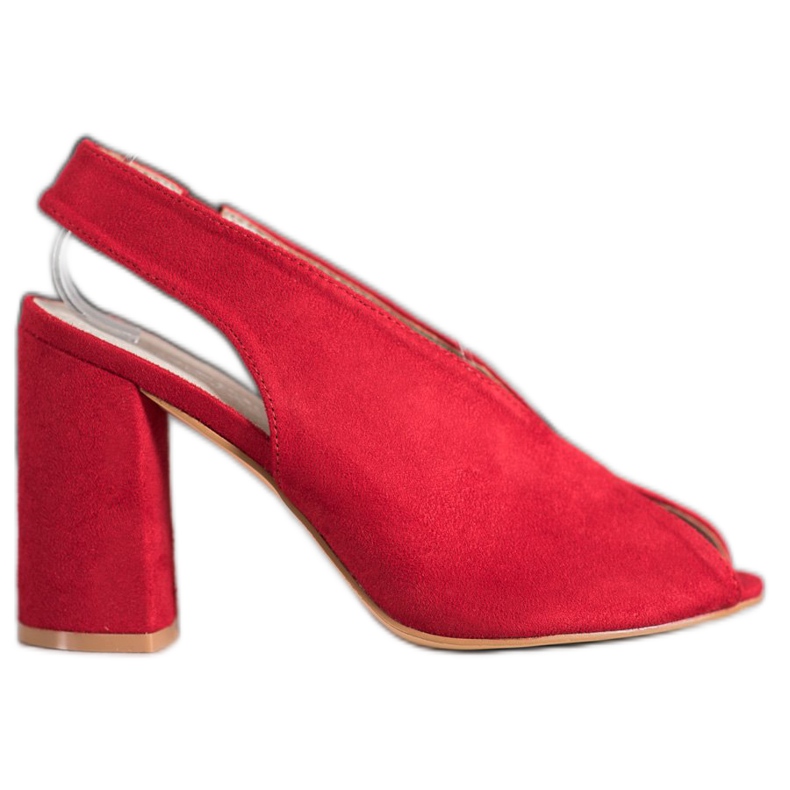 Filippo Slip-on sandaalit baarissa punainen