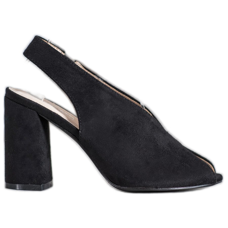 Filippo Slip-on sandaalit baarissa musta