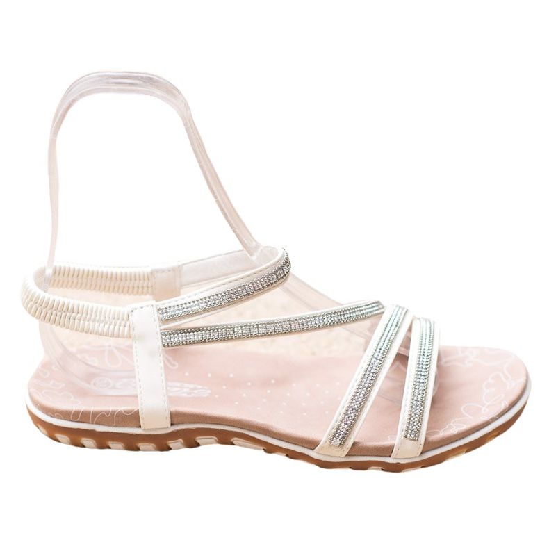 Camo Mukavat Slip On Sandaalit valkoinen