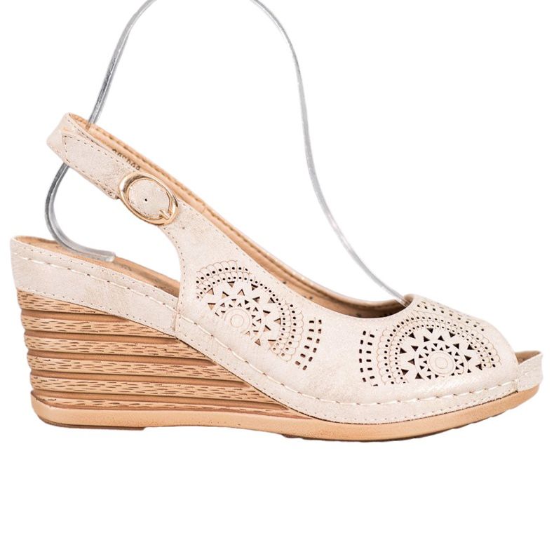 Evento Avoimet sandaalit Eco -nahkaa ruskea