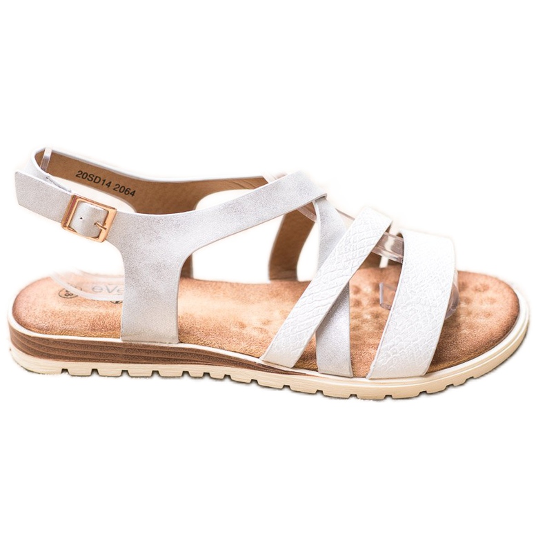 Evento Valkoiset sandaalit Eco -nahkaa valkoinen