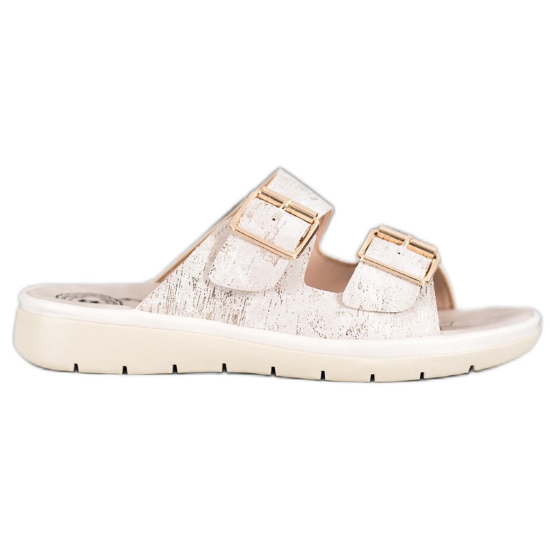 Evento Mukavat Eco -nahkatossut ruskea