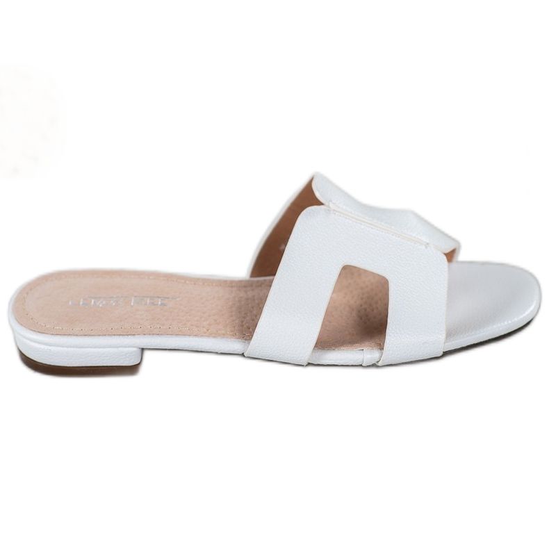 SHELOVET Klassiset Eco -nahkatossut valkoinen